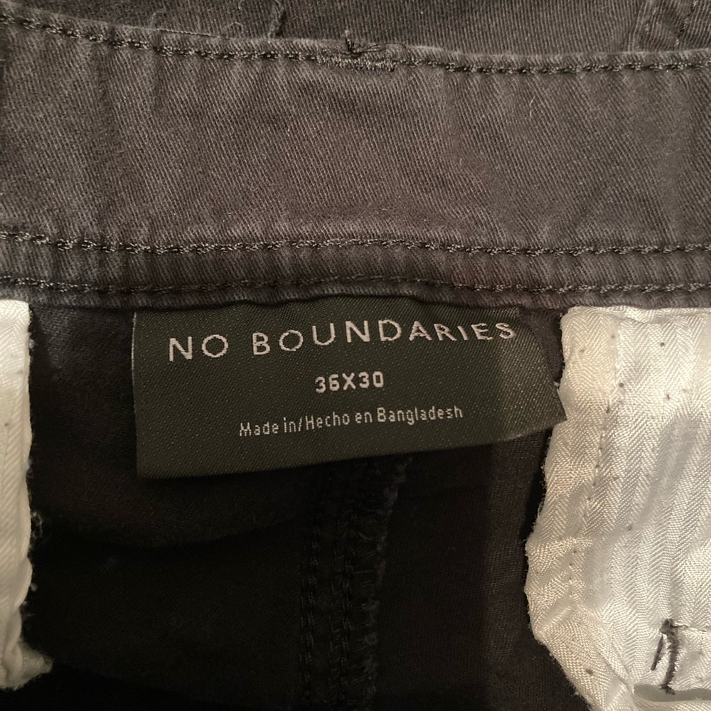 Black Cargo Pants 36x30